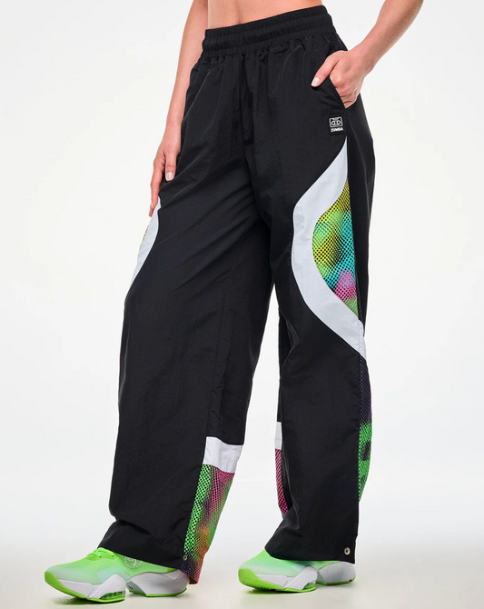 Electric Feel Wide Leg Track Pants