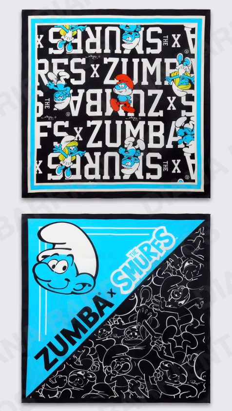 Zumba X The Smurfs Bandanas 2PK