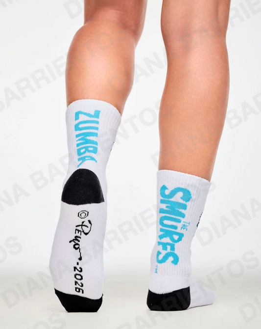 Zumba X The Smurfs Plush High Socks
