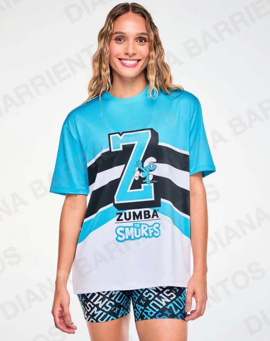Zumba X The Smurfs Men's Mesh Top