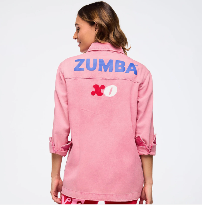 Zumba Love Shacket - Pink