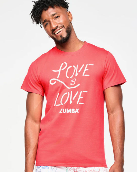 Zumba Crew Neck Tee Cherry