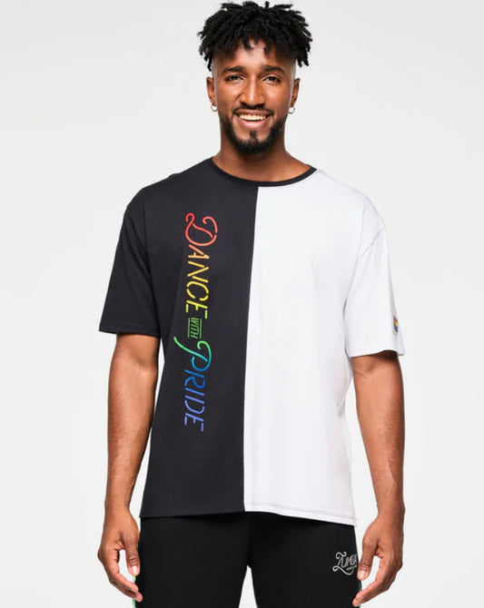 Zumba Men's Oversized Crew Neck Tee