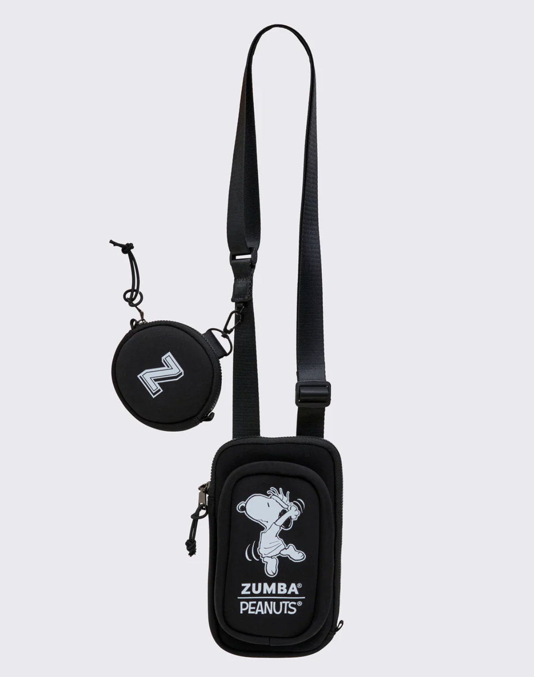 Zumba X Peanuts Cross Body Bag With Pouch